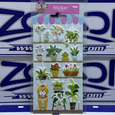 STICKER FLORES