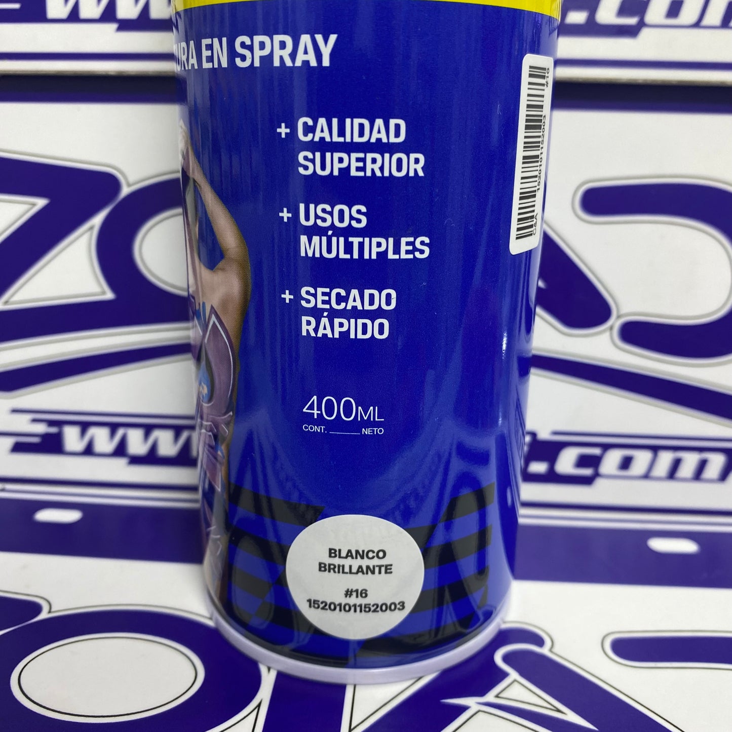 BLANCO BRILLANTE - PINTURA EN SPRAY CA