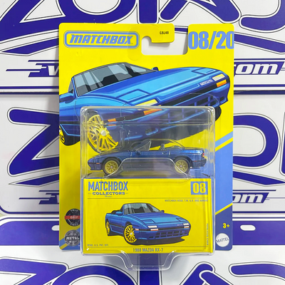 1988 MAZDA RX7 08 - Matchbox - Zoladi Perú