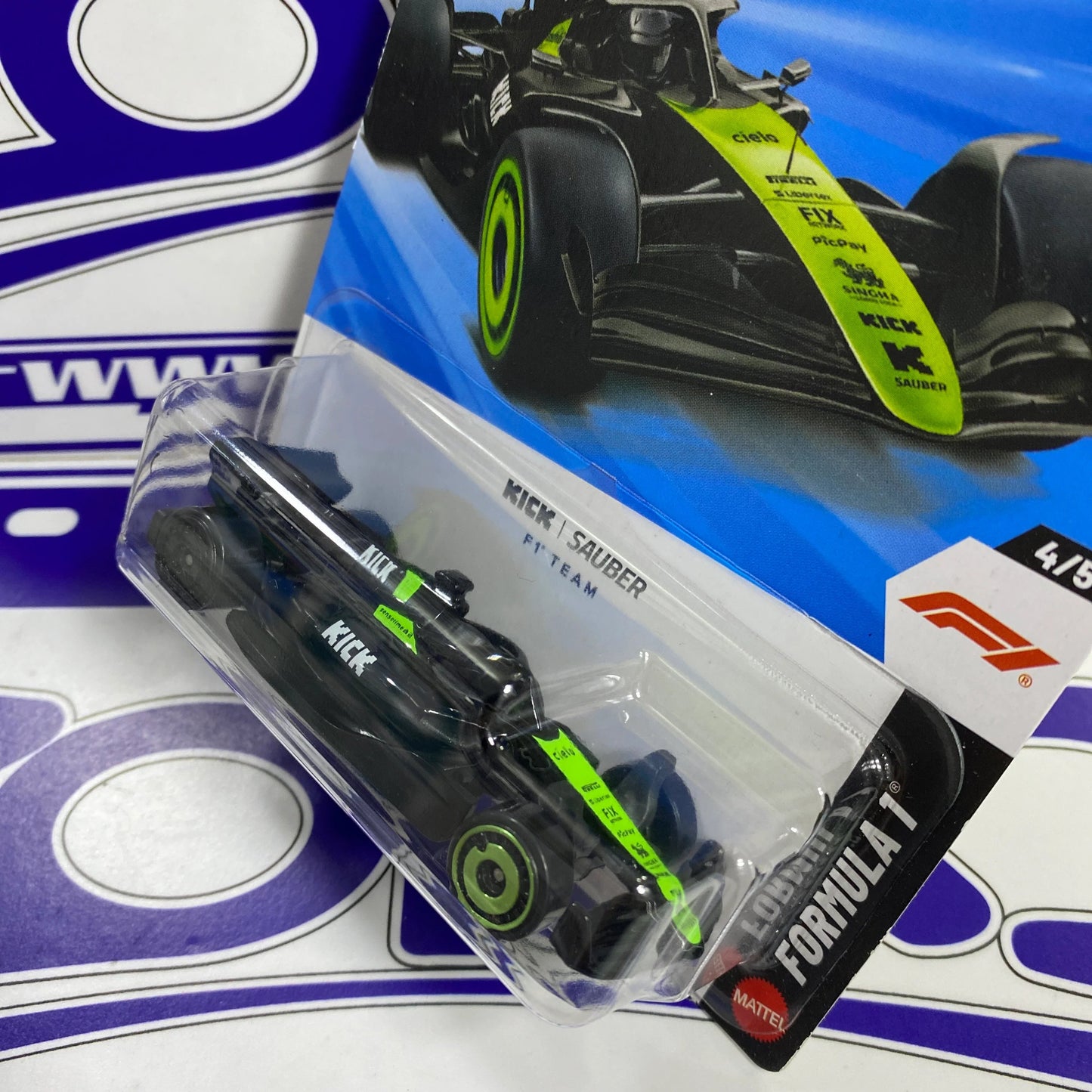 Hot Wheels KICK SAUBER F1 TEAM tienda Zoladi
