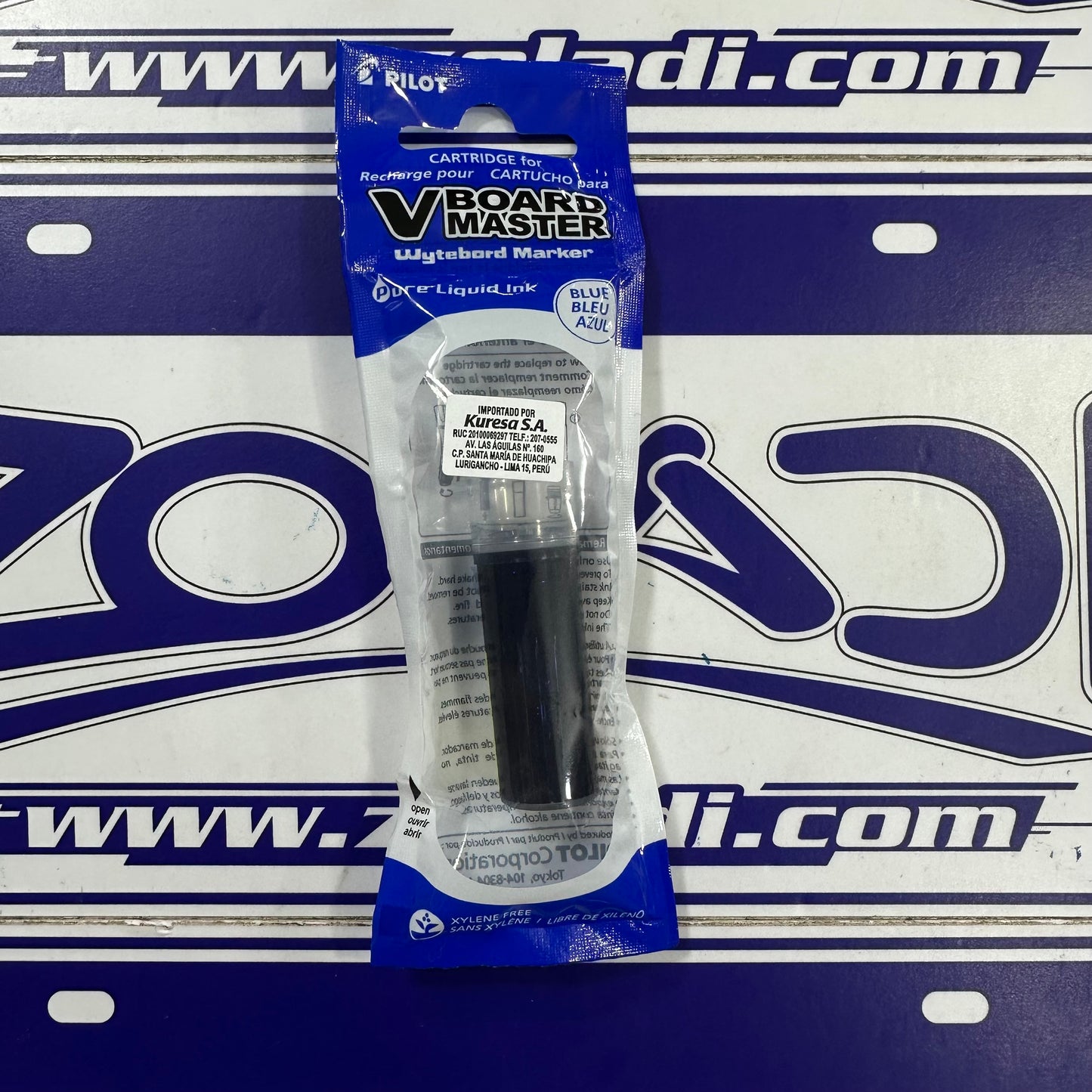TINTA RECARGABLE CARTUCHO PILOT PIZARRA WBS-VBM AZUL