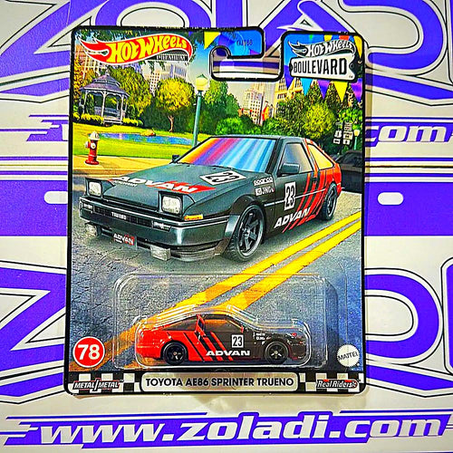 PROMO DEL DIA: HKF28 AE86 SPRINTER ADVAN