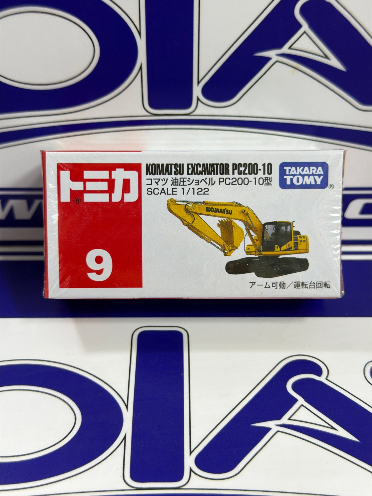 09 KOMATSU EXCAVATOR TOMICA