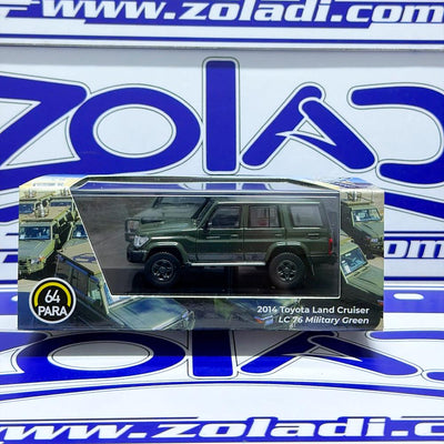 2014 TOYOTA LAND CRUISER LC 76 MILITARY GREEN PARA64