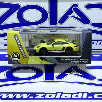 2025 PORSCHE 911 GT3 992.2 CARTAGENA YELLOW PARA64