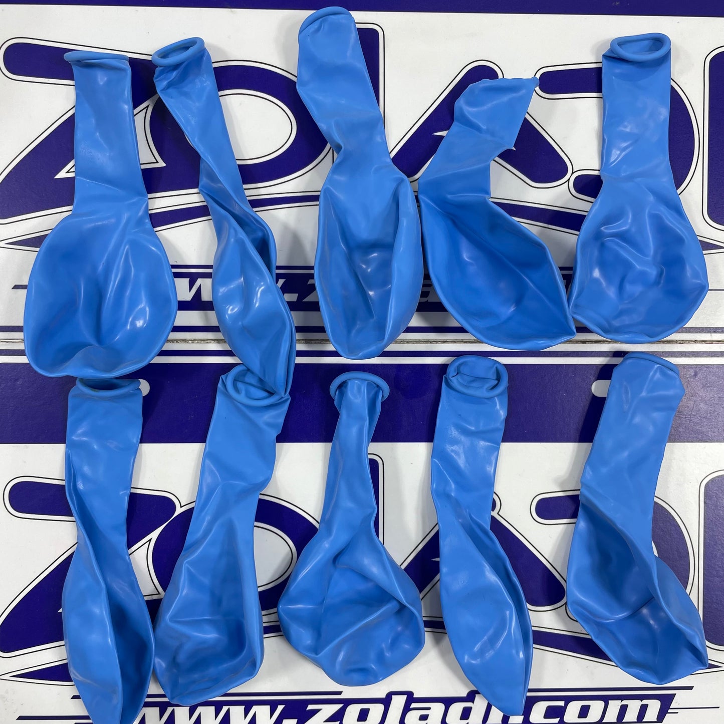 GLOBOS AZULES 10und