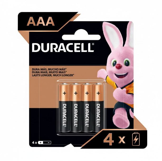 4 PILAS AAA DURACELL
