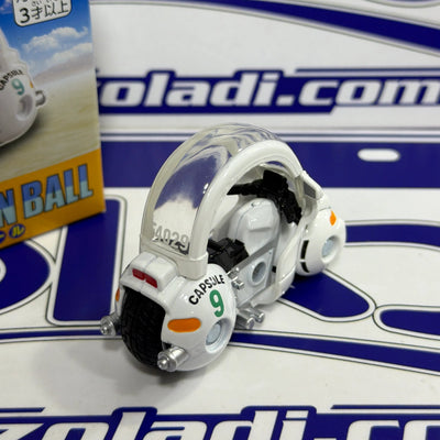 DRAGON BALL CAPSULA BULMA MOTOCICLETA TOMICA Tomica Takara Tomy disponible en Zoladi Lima