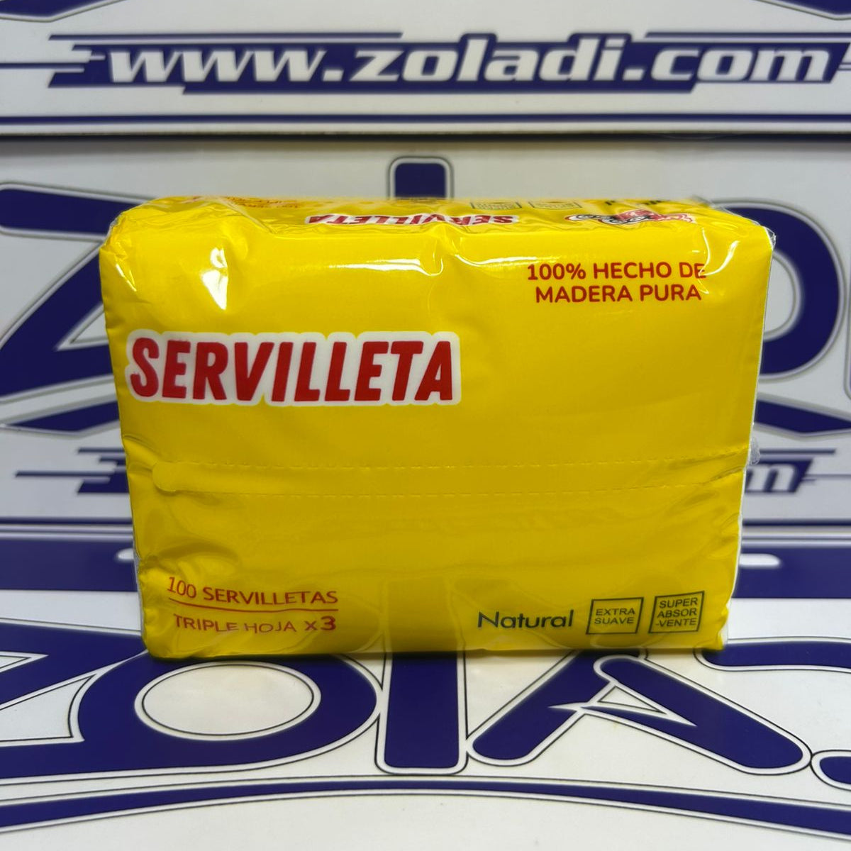 100 SERVILLETAS TRIPLE HOJA