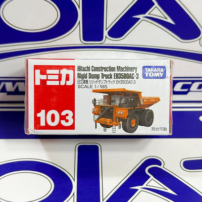 103 HITACHI CONSTRUCTION MACHINERY RIGID TRUCK TAKARA TOMY