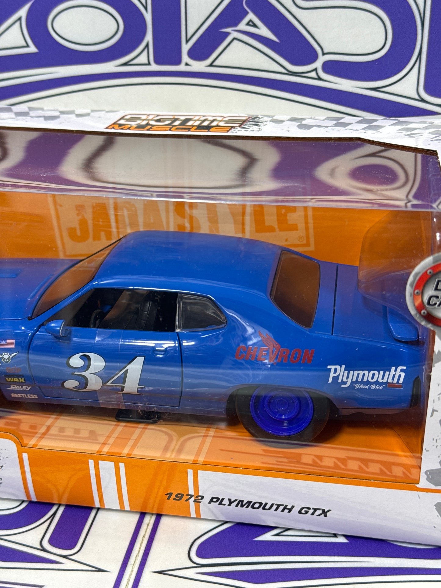 35218 PLYMOUTH GTX 1972 1/24 JADA