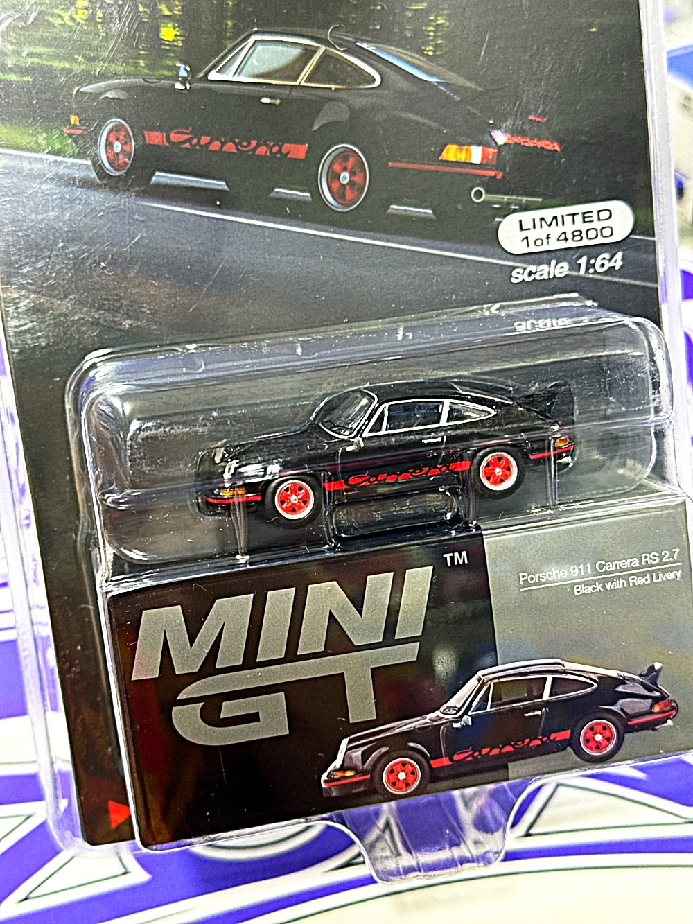 688 PORSCHE 911 CARRERA RS MINI GT