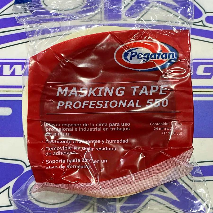 CINTA MASKING TAPE 1" PROFESIONAL 550