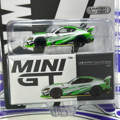 308 MINI GT TOYOTA GR SUPRA LBWK