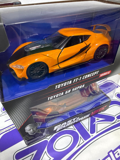 35401 TOYOTA FT1 CONCEPT Y TOYOTA GR SUPRA FAST & FURIOUS 1/32