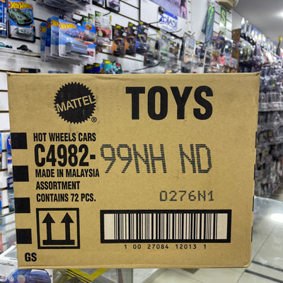 PROMO DEL DIA C4982 CAJA "H" 72 HOTWHEELS BÁSICOS CAJA 2026