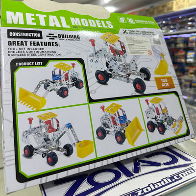 CAMIÓN DE METAL PARA ARMAR Darkloi disponible en Zoladi Lima