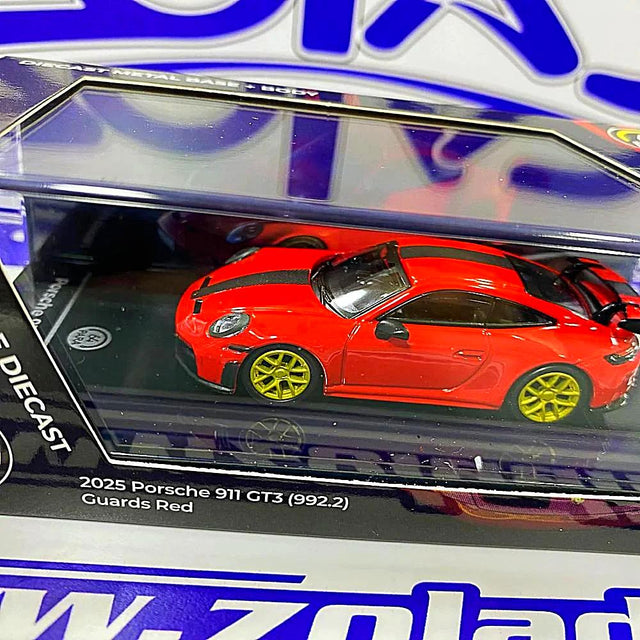 1/64 2025 PORSCHE 911 GT3 RED PARA64