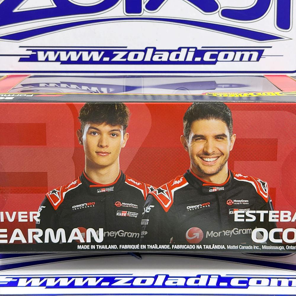 JMM97 MONEYGRAM HAAS FORMULA 1 TEAM ESTEBAN OCON Y OLIVER BEARMAN PACK