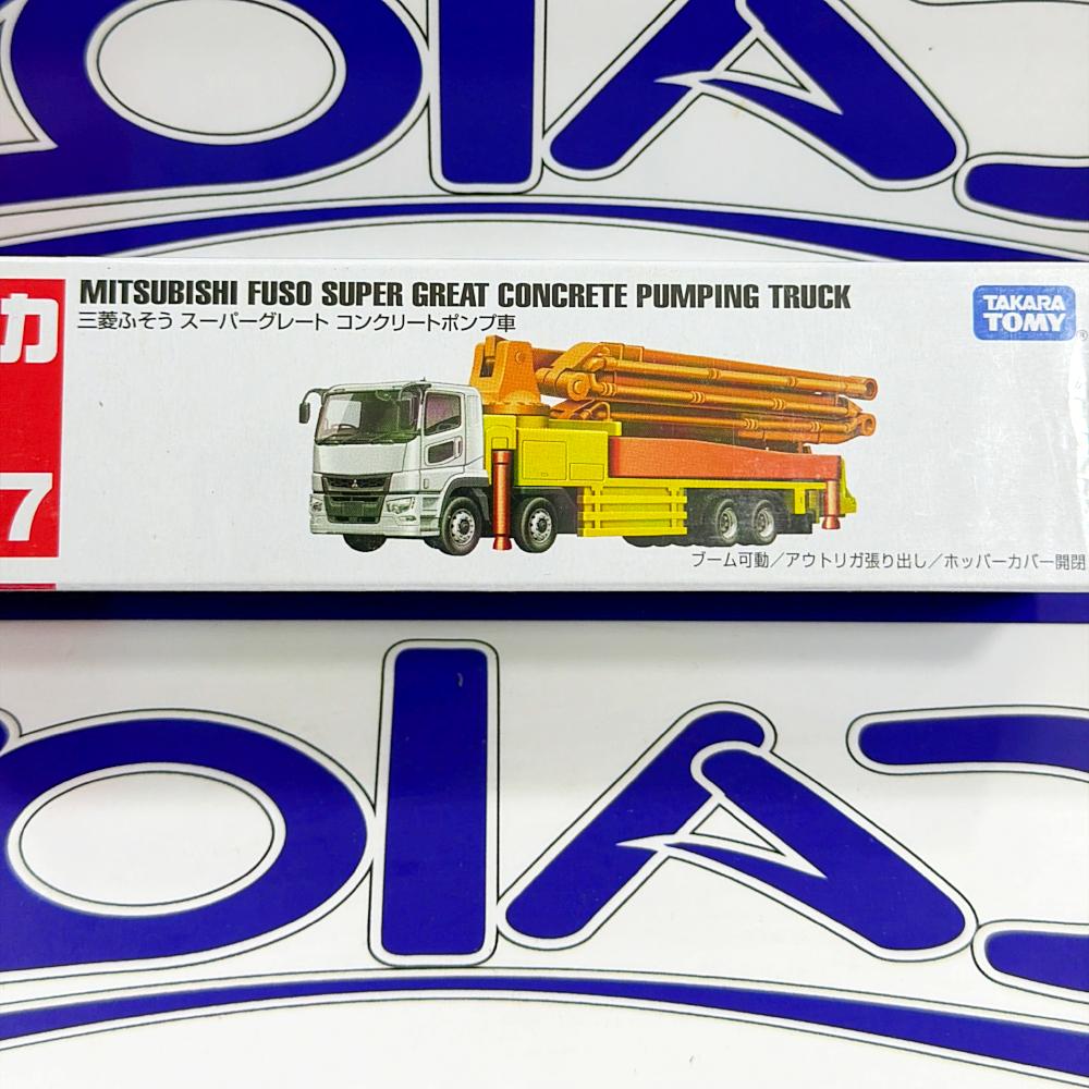 127 MITSUBISHI FUSO SUPER GREAT CONCRETE TAKARA TOMY
