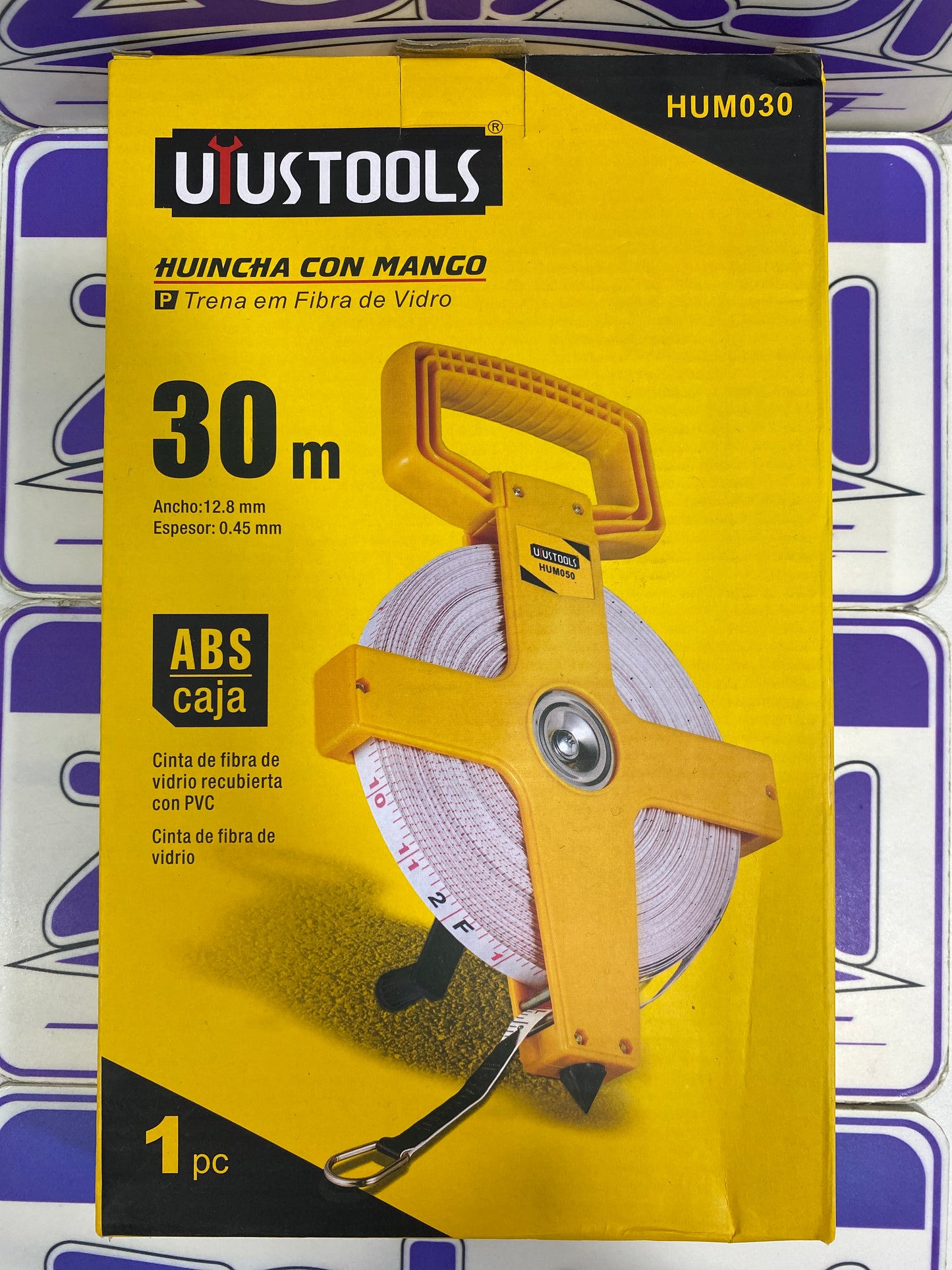 WINCHA CON MANGO 30 METROS
