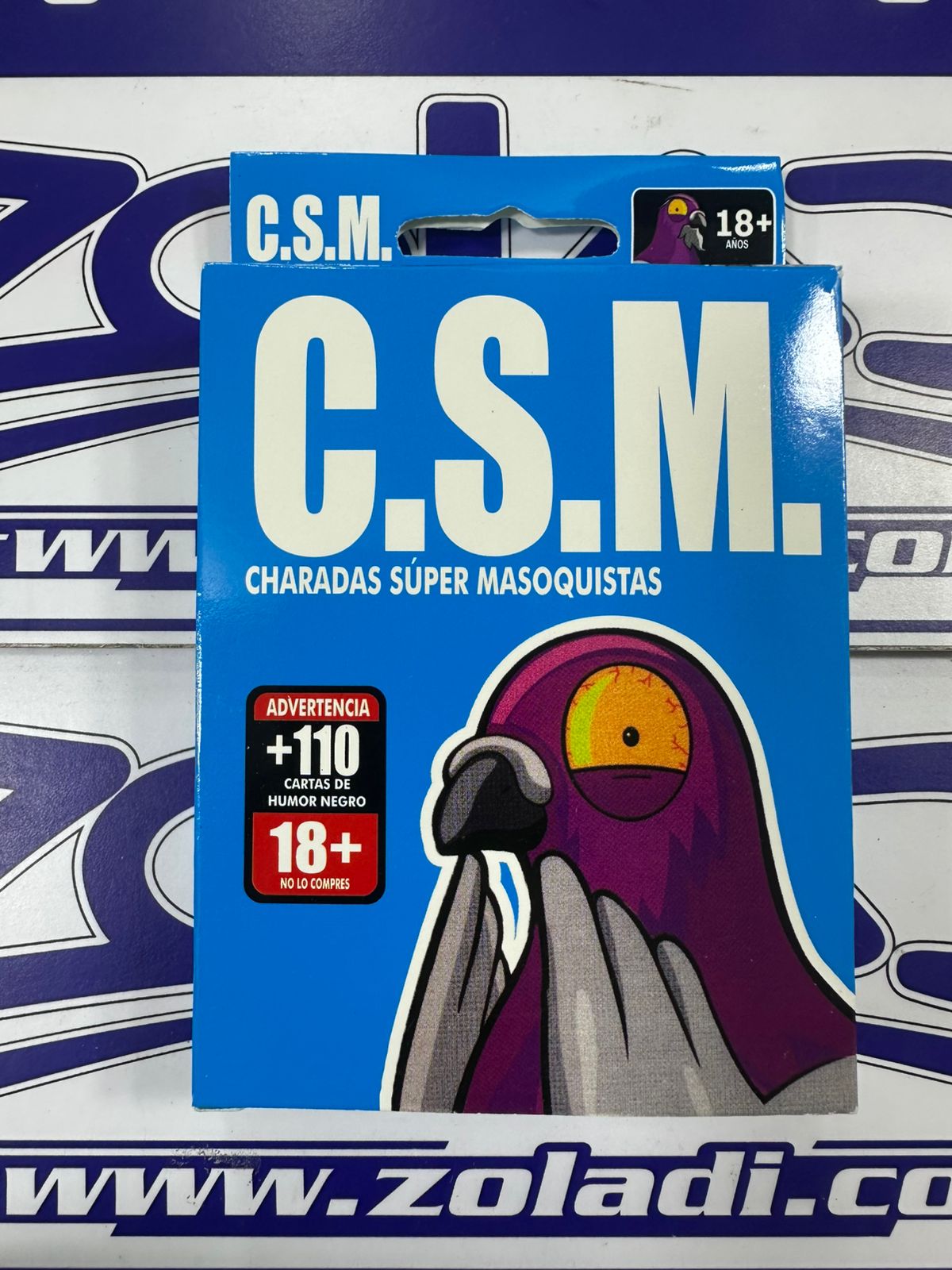JUEGO DE MESA CHARADAS SUPER MASOQUISTAS C.S.M
