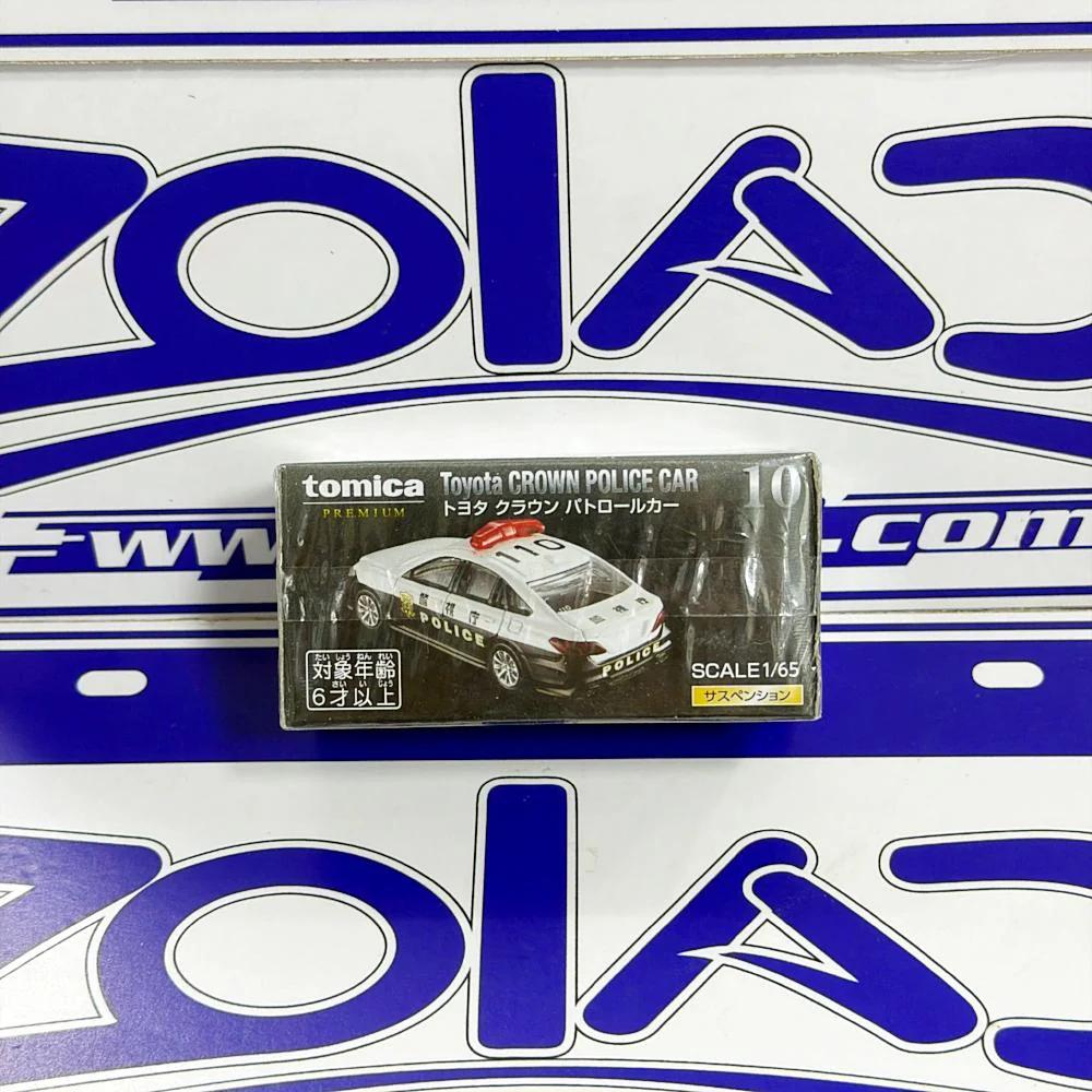 10 TOYOTA CROWN POLICE CAR TOMICA PREMIUM