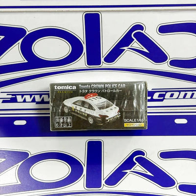 10 TOYOTA CROWN POLICE CAR TOMICA PREMIUM