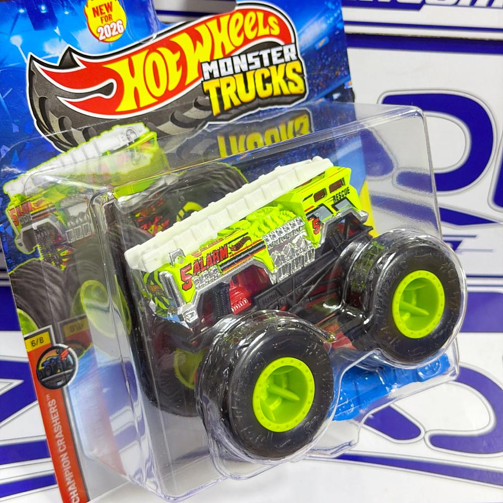 JHY63 HW 5 ALARM MONSTER TRUCKS