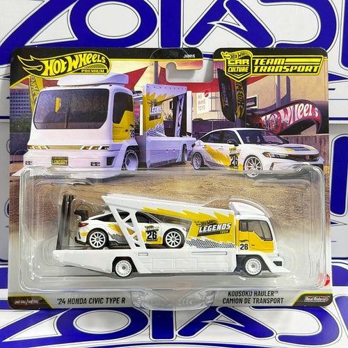 JMN15 HONDA CIVIC TYPE R Y KOUSOKU HAULER CAMION TEAM TRANSPORT LEGENDS TOUR