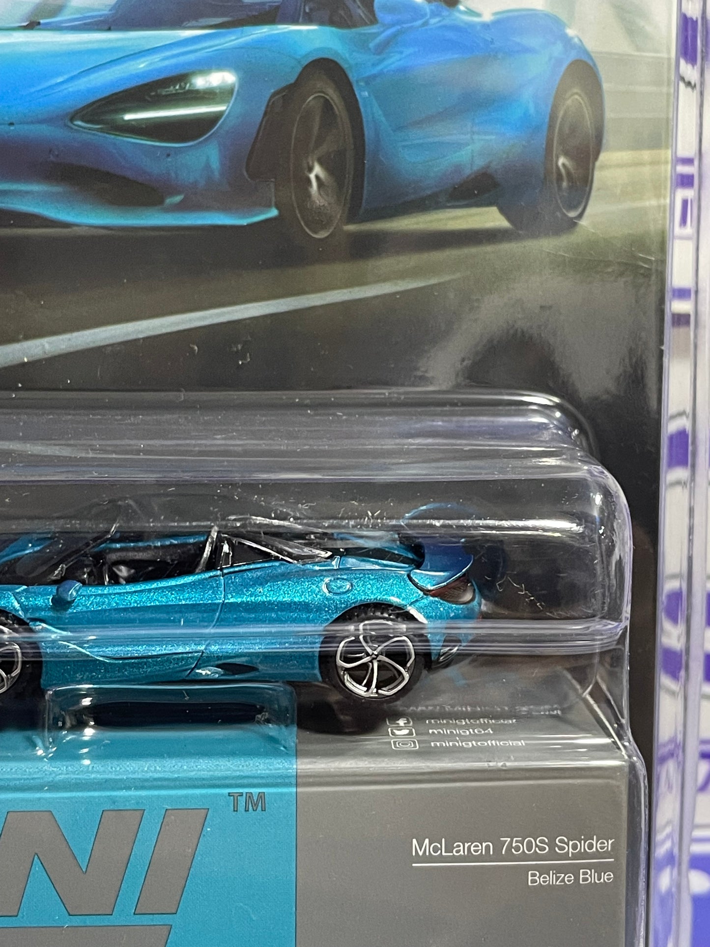 812 MINIGT MCLAREN 750S SPIDER