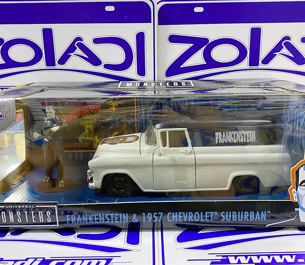 32191 1/24 FRANKENSTEIN & 1957 CHEVROLET SUBURBAN