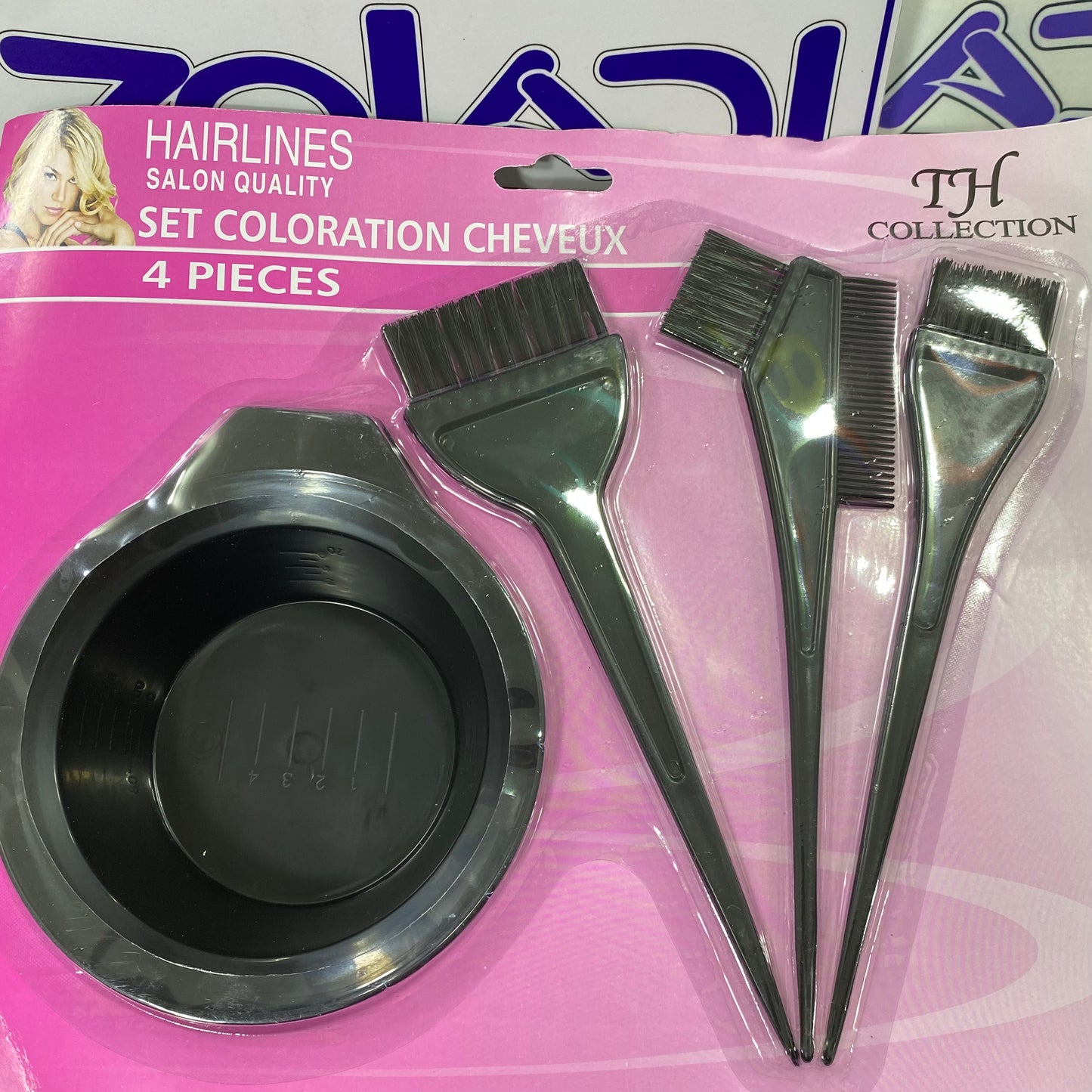 KIT SET JUEGO DE BROCHAS Y APLICADOR DE TINTE CABELLO REUSABLE