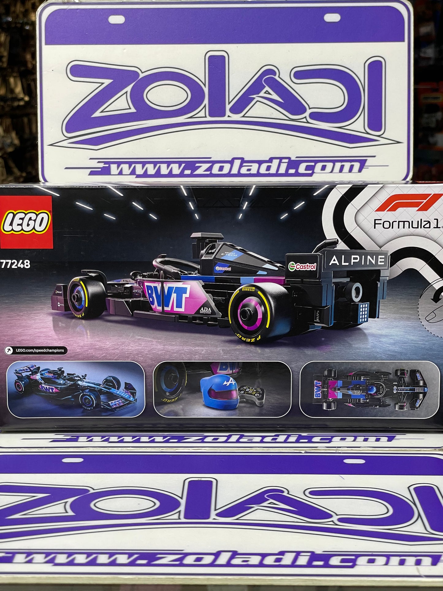 LEGO BWT ALPINE F1 TEAM A524