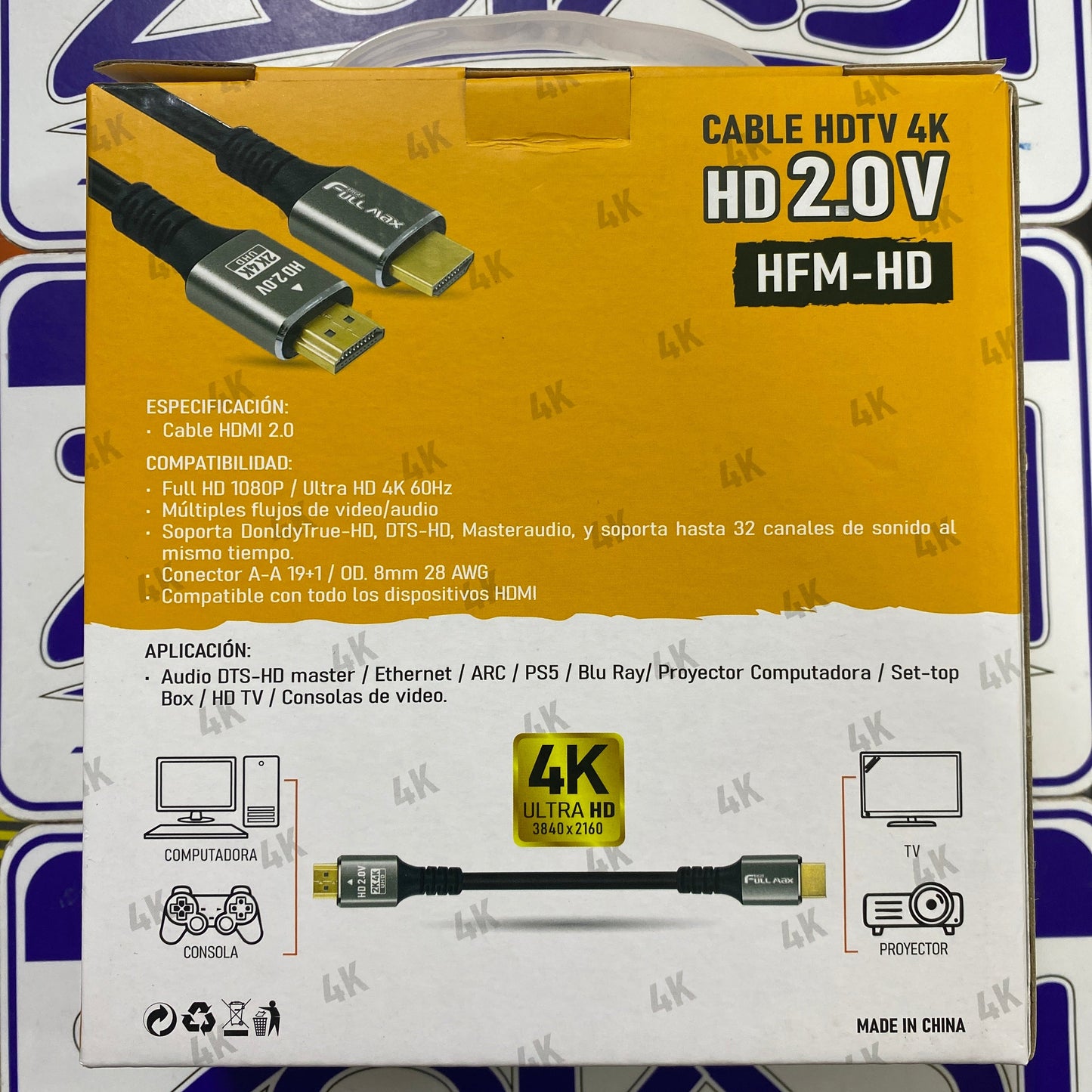 CABLE HD2.0V PREMIUM 5M paruro disponible en Zoladi Lima