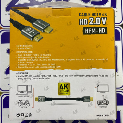 CABLE HD2.0V PREMIUM 5M paruro disponible en Zoladi Lima