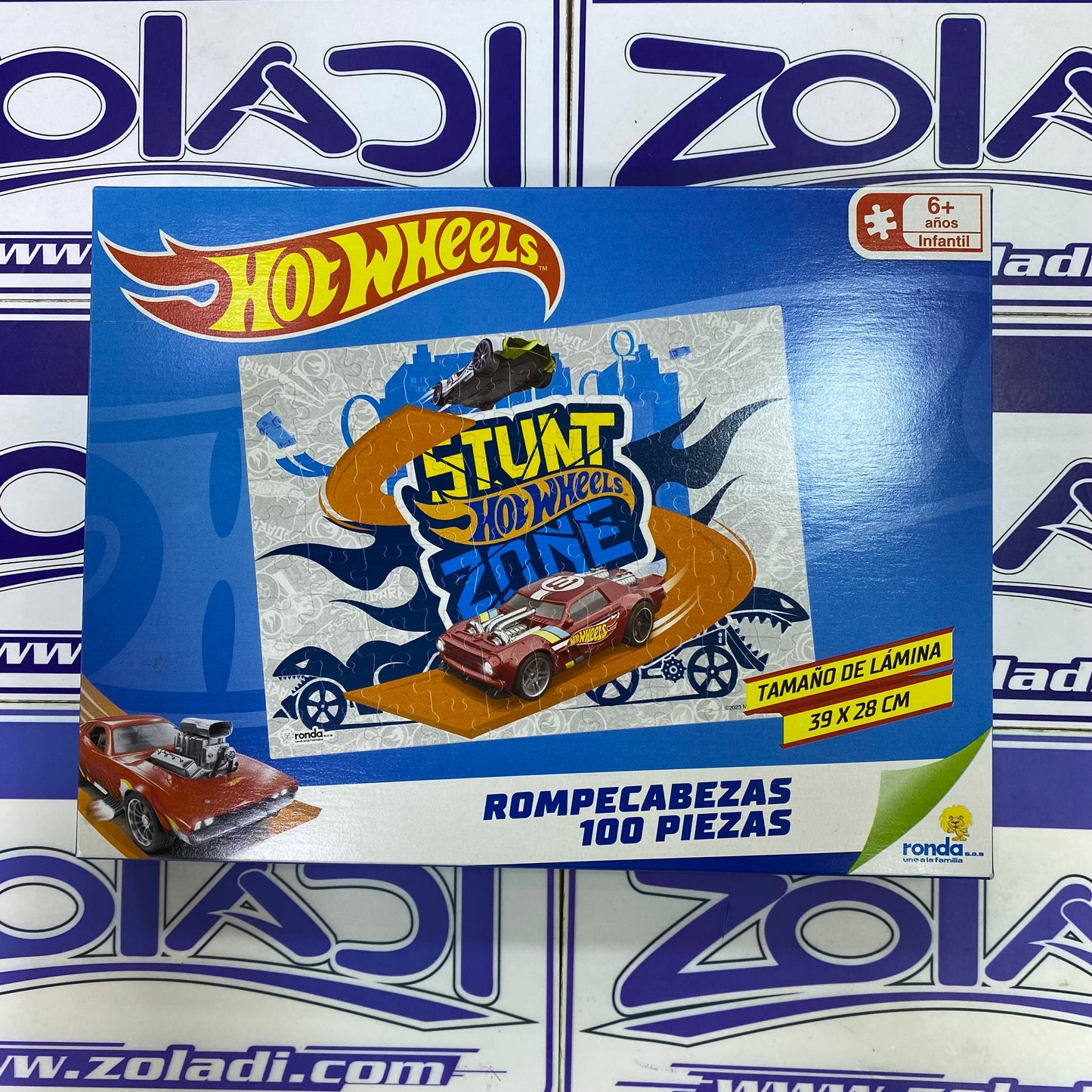 ROMPECABEZAS HOT WHEELS