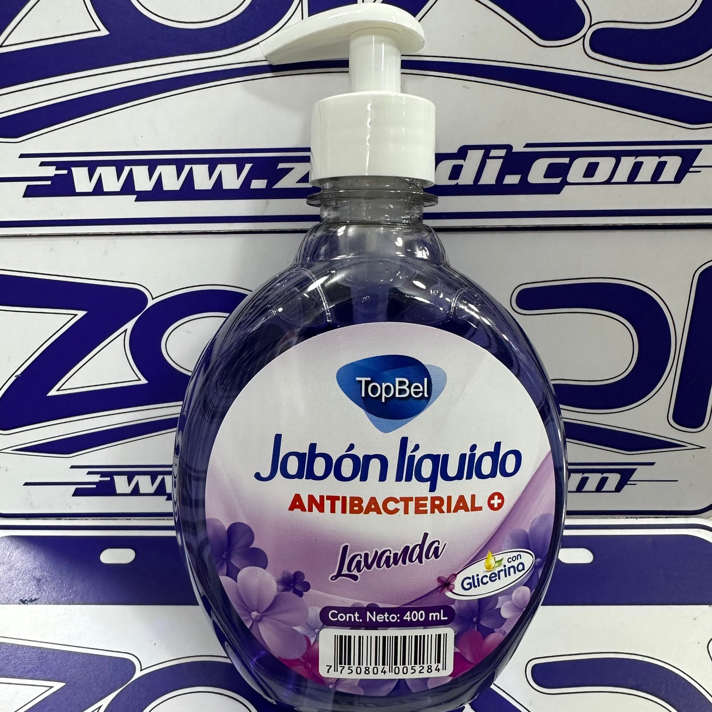 JABON LIQUIDO ANTIBACTERIAL LAVANDA DE 400ml