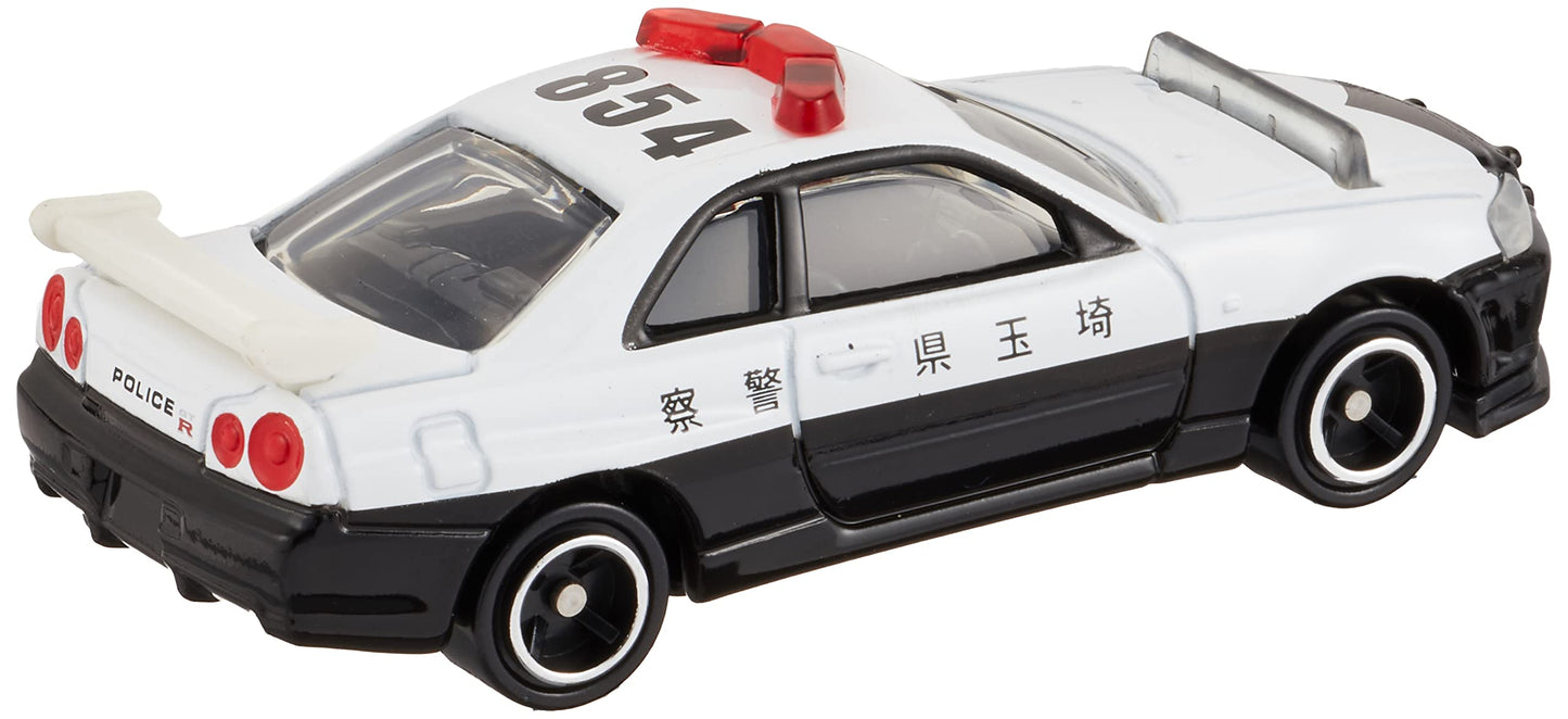 NISSAN SKYLINE GTR R34 POLICE CAR TOMICA