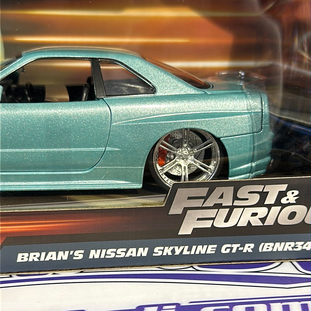 Fast&Furious 1/24 Skyline Gtr  Jada 32608