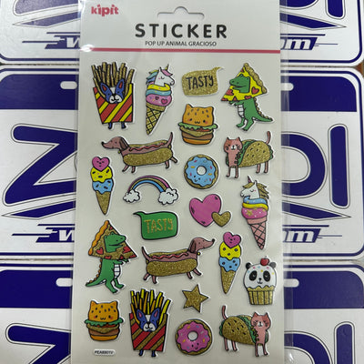 STICKER POP UP ANIMAL GRACIOSO - darkloi - Zoladi Perú