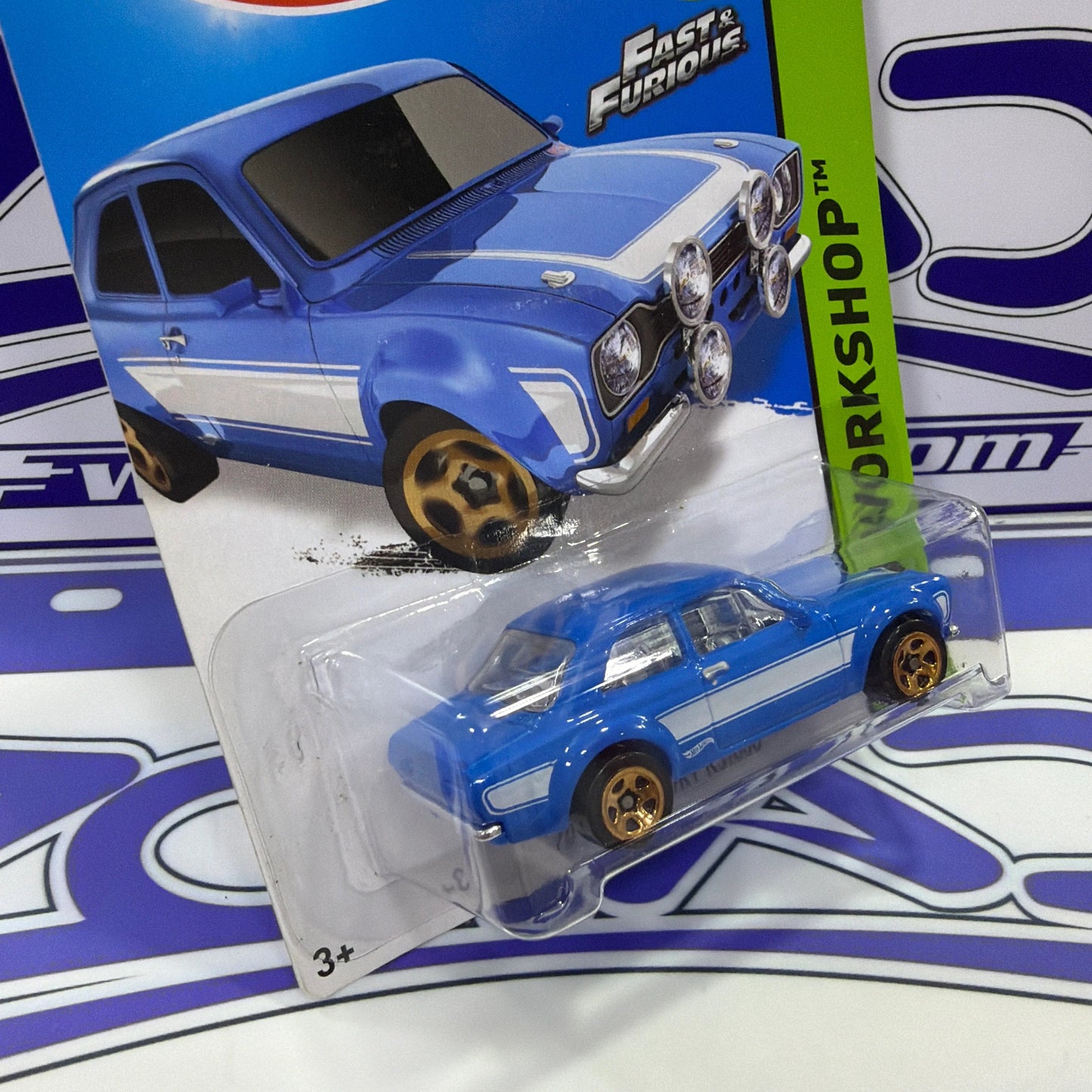Hot Wheels FORD ESCORT RS1600 tienda Zoladi