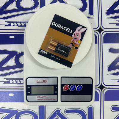 PACK DE BALANZA CON PILAS AAA DURACELL