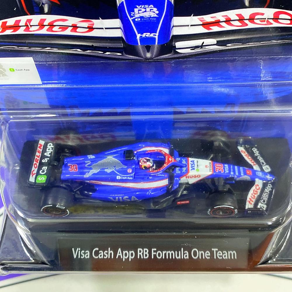 JBM24 VISA CASH APP RB FORMULA 1 TEAM #30
