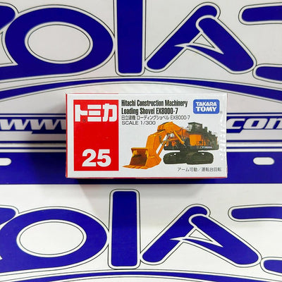 25 HITACHI CONSTRUCTION MACHINERY LOADING EX8000 TAKARA TOMY
