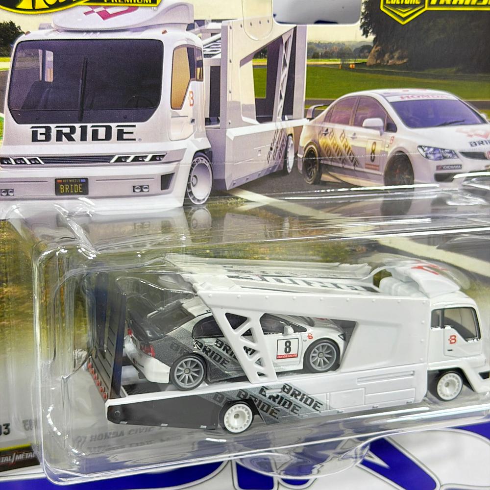 JHX94 HONDA CIVIC TYPE R Y KOUSOKU HAULER CAMION TEAM TRANSPORT
