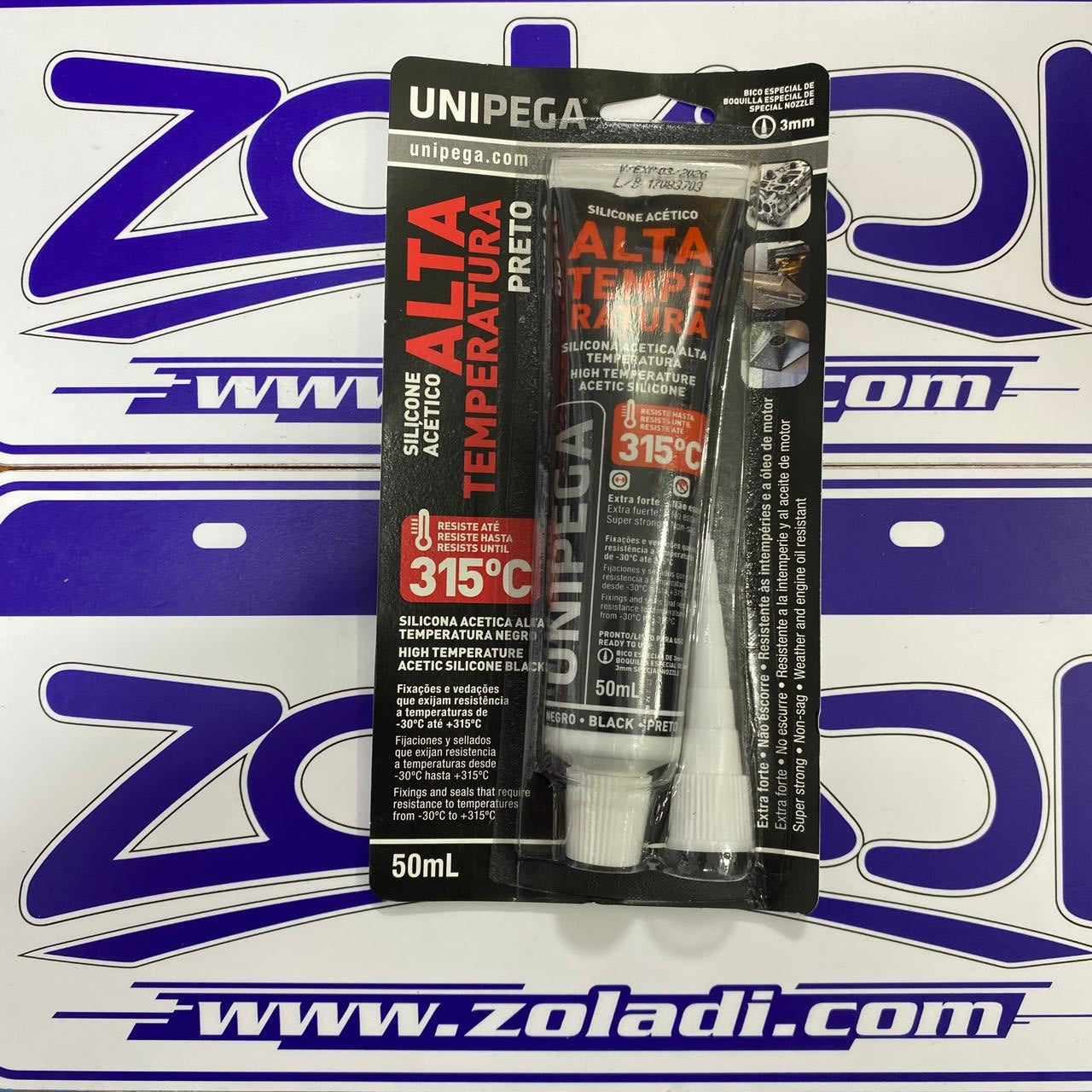 SILICONA ACEITICO ALTA TEMPERATURA UNIPEGA 50ML