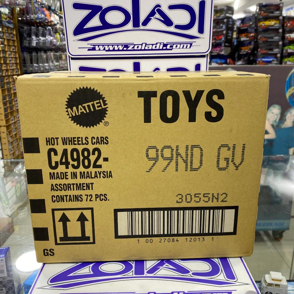 PROMO DEL DIA C4982 CAJA "D" 72 HOTWHEELS BÁSICOS CAJA 2026