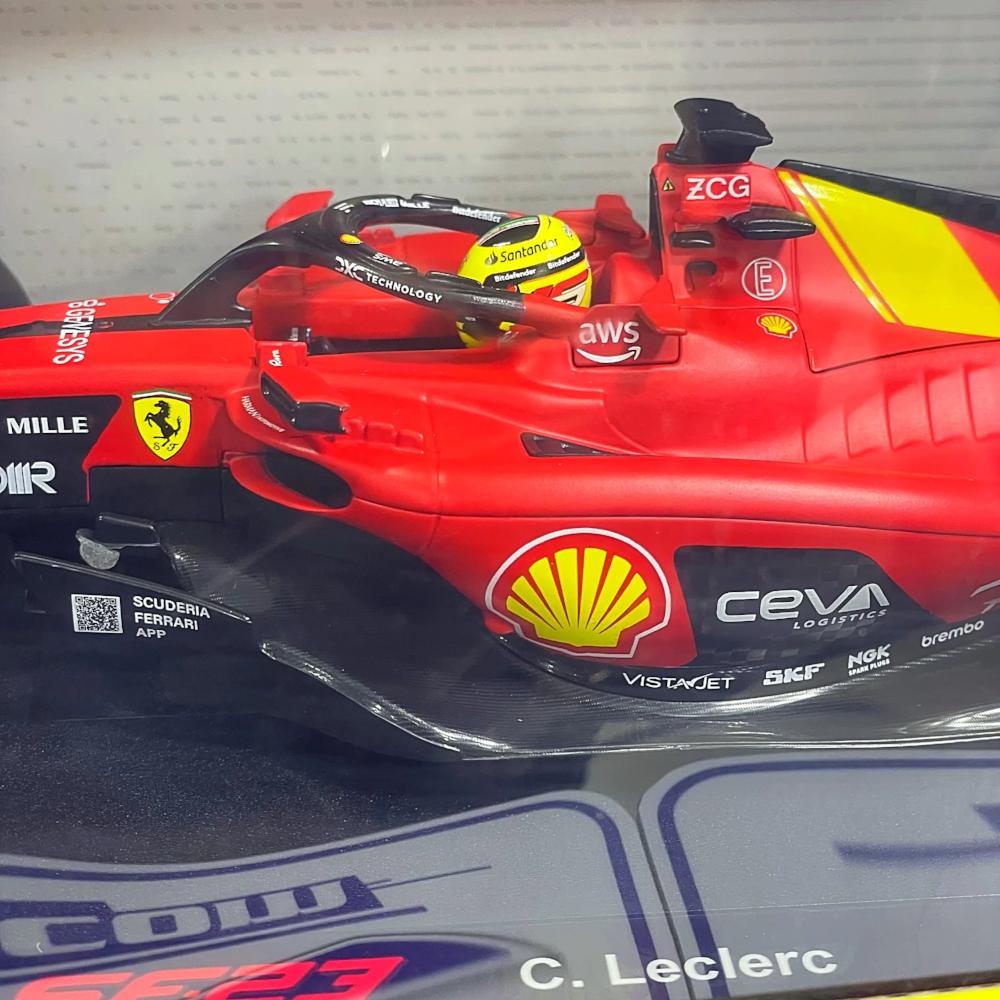 16812 1/18 SF-23 LECLERC #16 FERRARI BURAGO