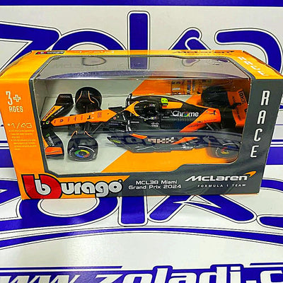 38177 LANDO NORRIS #4 MCLAREN MCL38 MIAMI GRAND PRIX 2024
